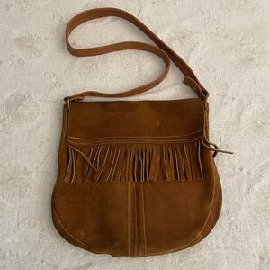 VINTAGE Boho/Western Leather Handbag